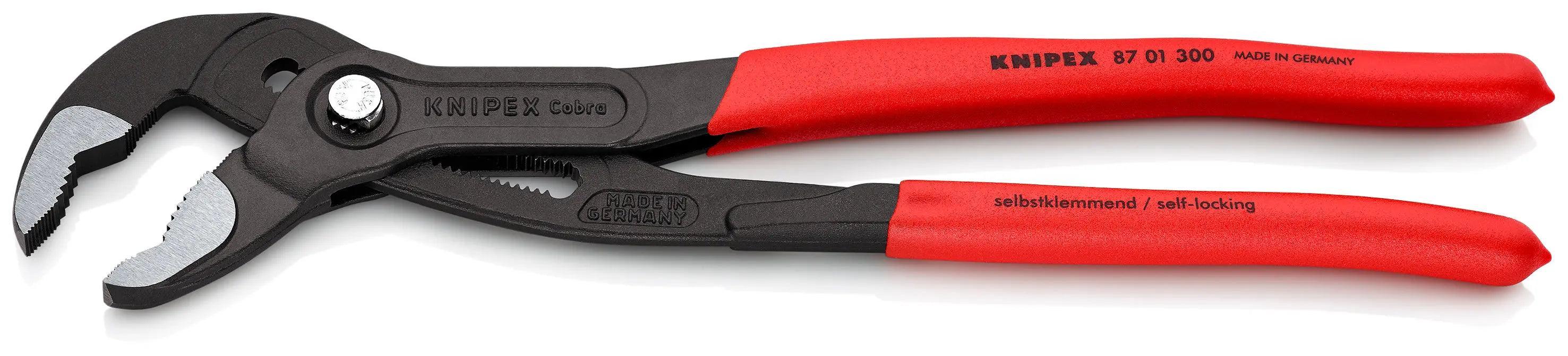 Knipex 8701300SBA - 12" Cobra® Water Pump Pliers - Wise Line Tools