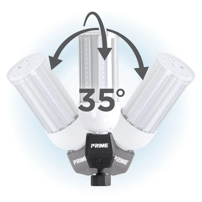 PRIME LEDWLCTS05 - 5000 Lumens 360º LED Tripod Work Light w/5ft Cord