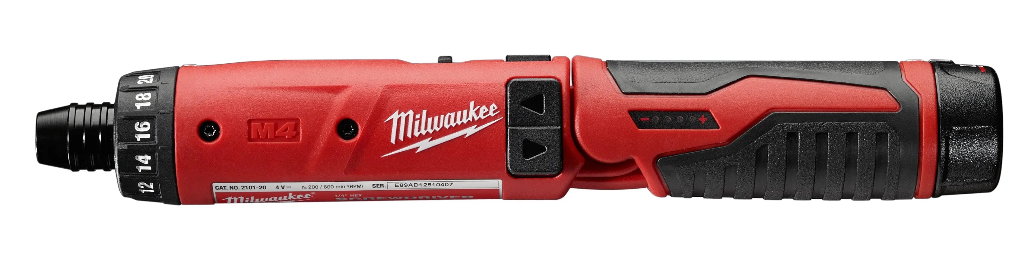 Milwaukee 2101-22 - M4 1/4 in. Hex Screwdriver Kit - Wise Line Tools