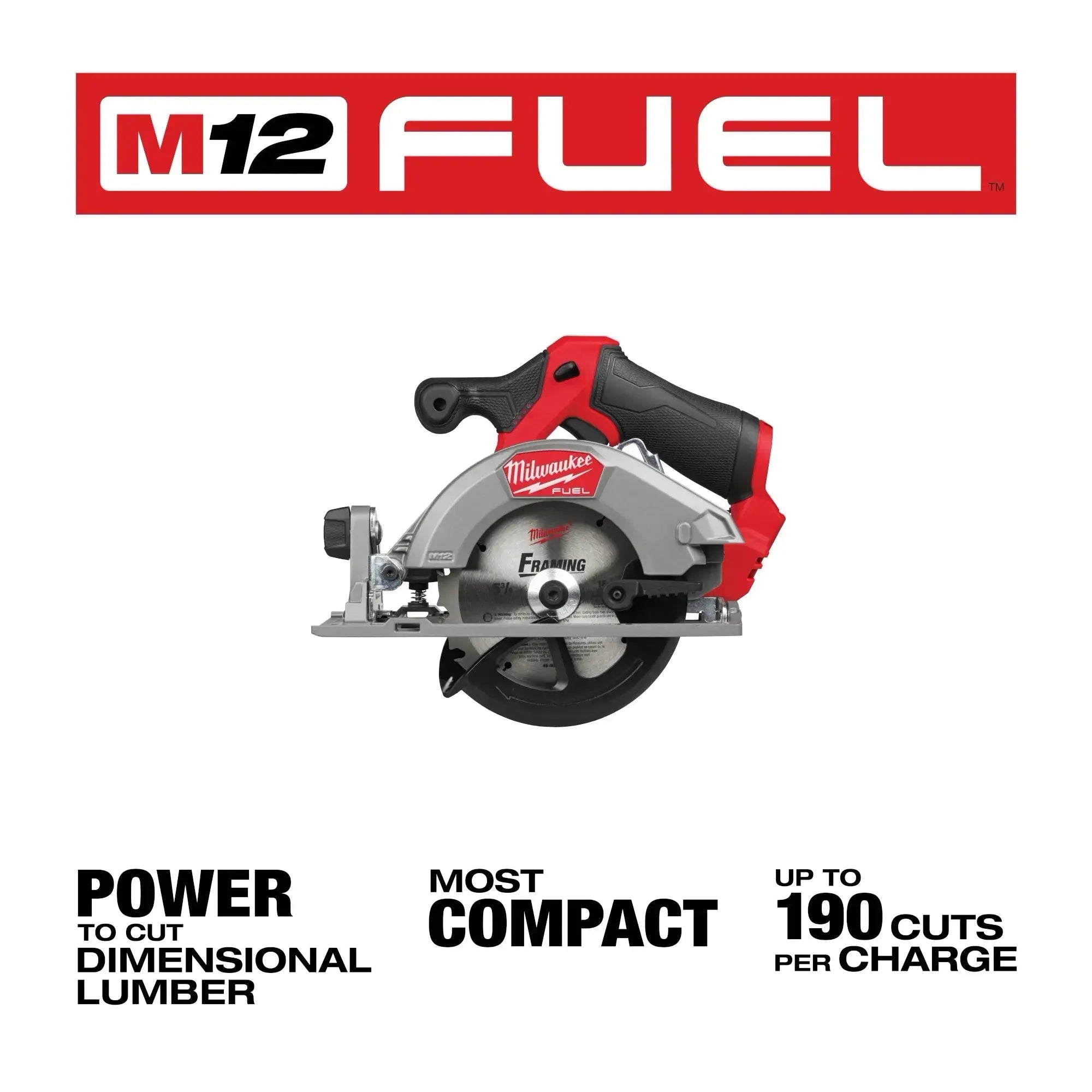 Milwaukee 2521-20 - M12 FUEL™ 5-3/8" Circular Saw - Wise Line Tools
