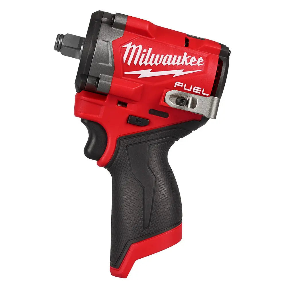 Milwaukee 2563-20 - M12 FUEL™ Stubby 1/2" Impact Wrench - Wise Line Tools