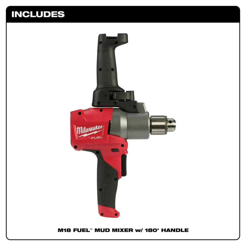 Milwaukee 2810-20 - M18 FUEL™ Mud Mixer with 180° Handle - Wise Line Tools