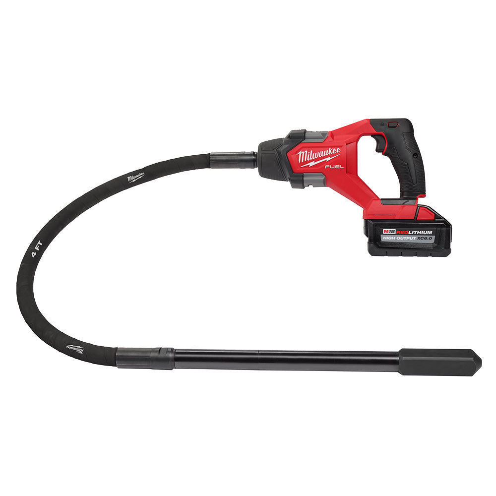 Milwaukee 2910-21 - M18 FUEL™ 4' Concrete Pencil Vibrator Kit - Wise Line Tools