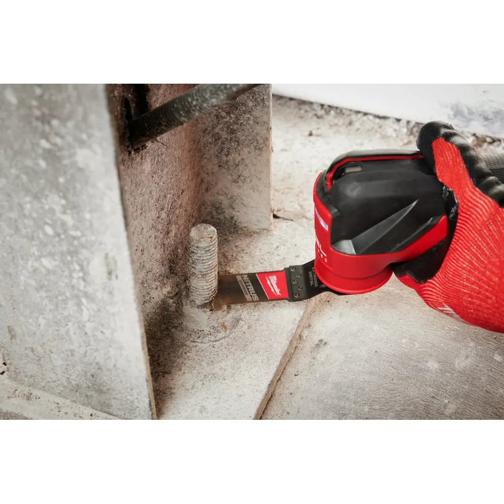 Milwaukee 49-25-1561 - NITRUS CARBIDE™ Extreme Metal Universal Fit OPEN-LOK™ Multi-Tool Blade 1PK - Wise Line Tools