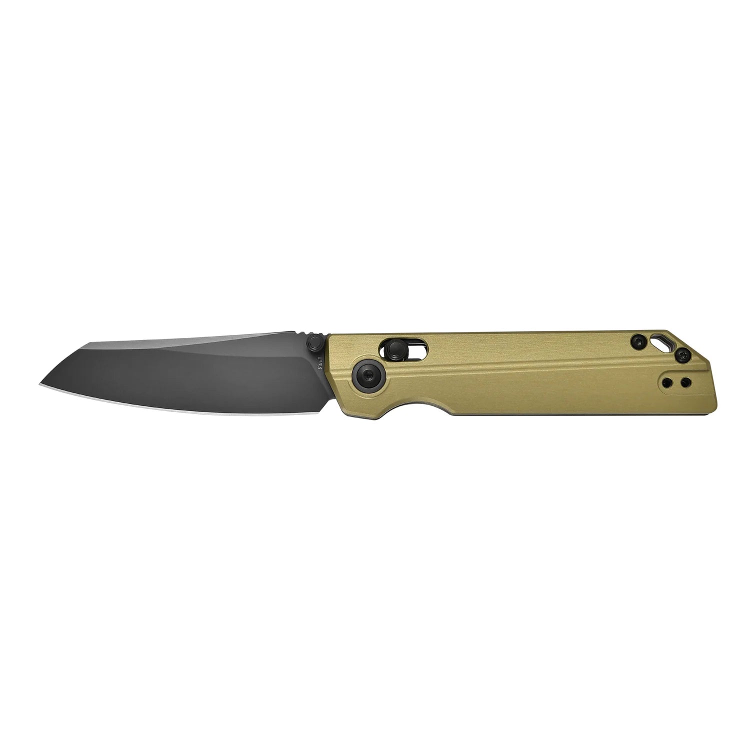 OKNIFE XEN OAL Olive Green Rail Lock Folding Pocket Knife