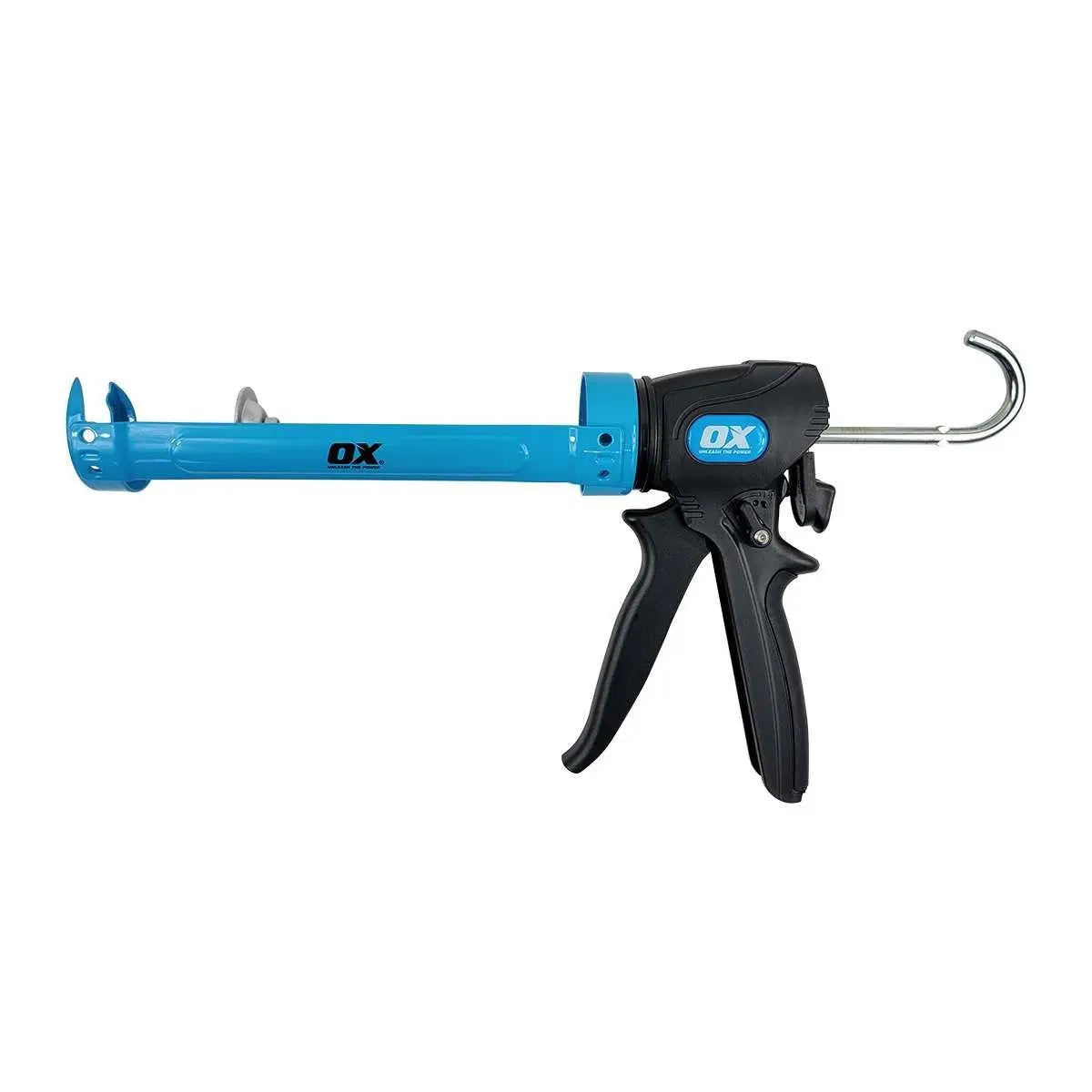 OX-P045486 - PRO 29-OUNCE DUAL THRUST CAULK GUN - Wise Line Tools