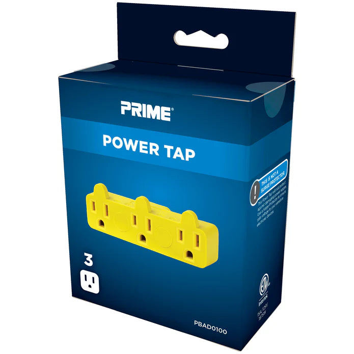PRIME PBAD0100 - 3-Outlet Adapter