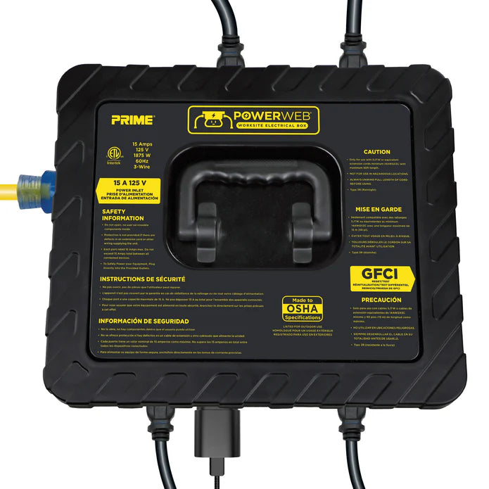 PRIME PBGJP002 - Powerweb® Worksite Electrical Box