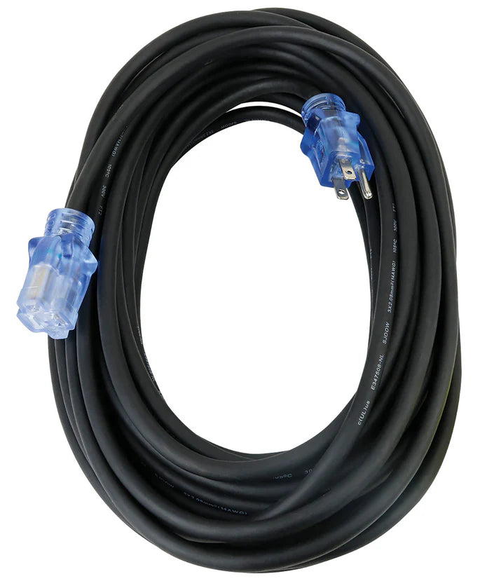 PRIME SEEC732830 - 50ft 12/3 SJOOW All-Rubber Outdoor Extension Cord