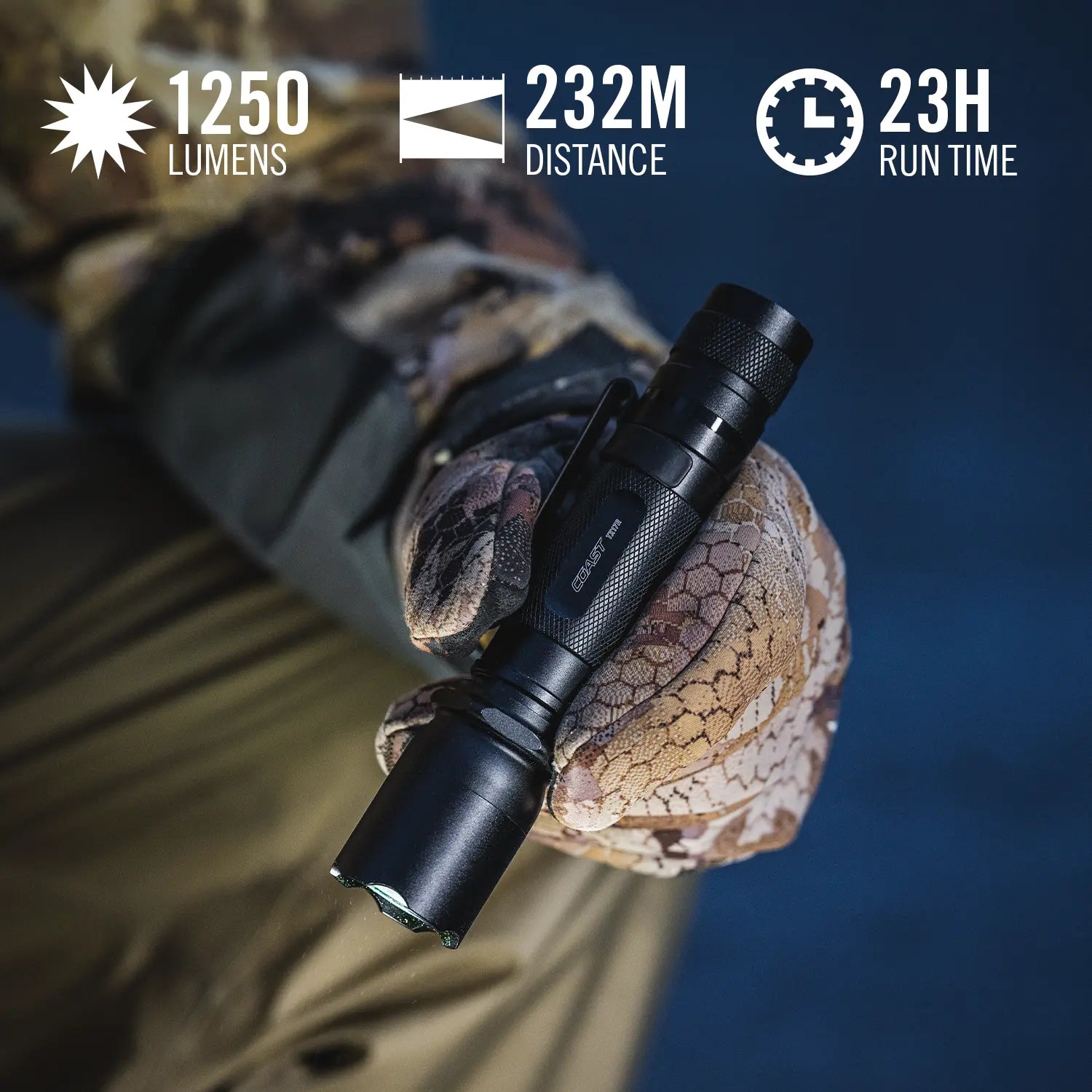 Coast 30778 - TX17R 1,250 Lumen Flashlight