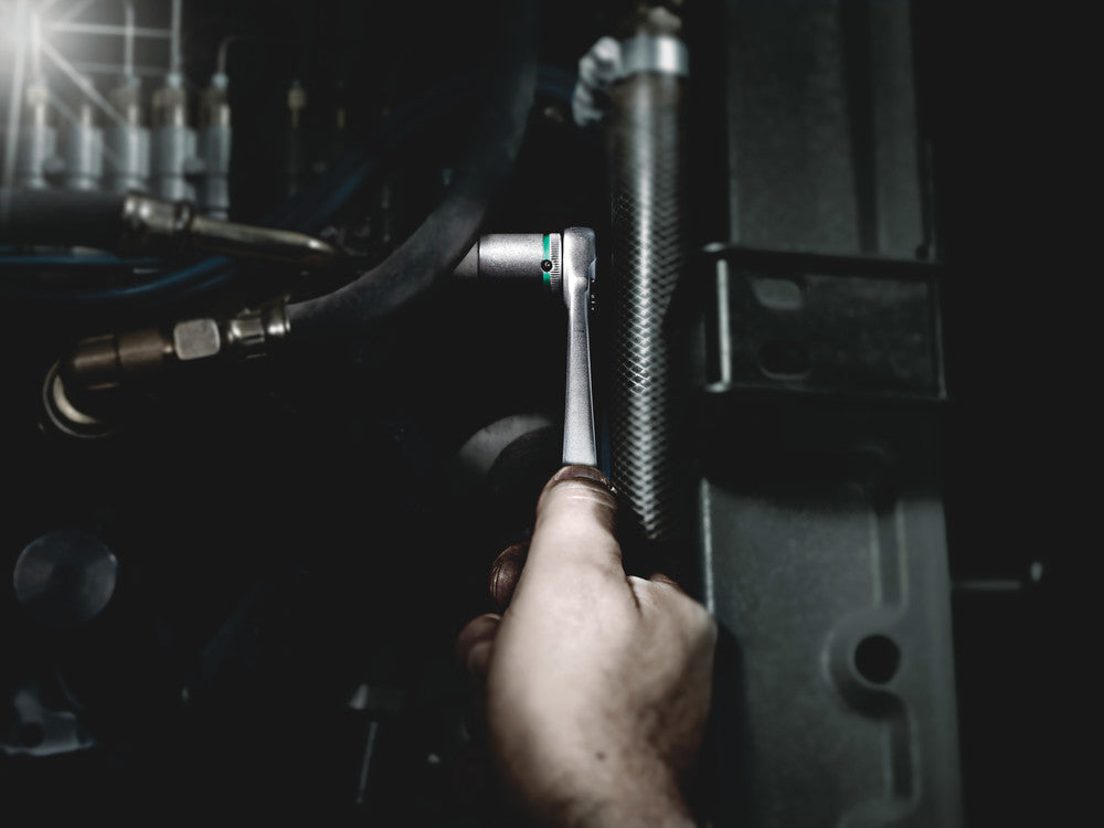 Wera 004003 - 8003 B Zyklop 1/4" Push-Through Ratchet - Wise Line Tools