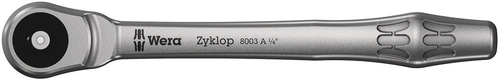 Wera 004003 - 8003 B Zyklop 1/4" Push-Through Ratchet - Wise Line Tools