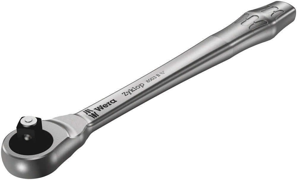 Wera 004033 Zyklop Ratchet 3/8" Drive w/ Push-Through Square - Wise Line Tools