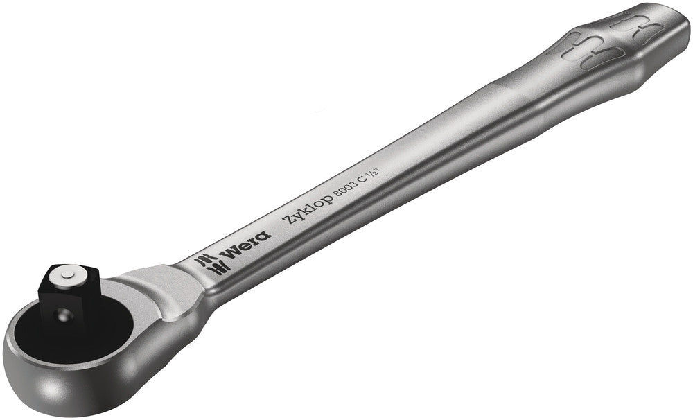 Wera 004063 Zyklop Ratchet 1/2" Drive w/ Push-Through Square - Wise Line Tools
