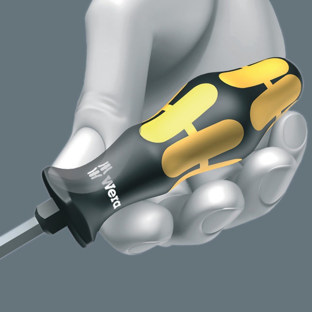 Wera 018282- 932/6 Screwdriver set Kraftform Wera: Chiseldriver and Rack WERA