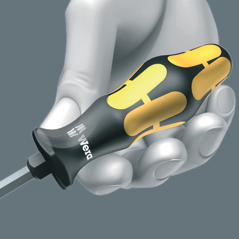 Wera 018282- 932/6 Screwdriver set Kraftform Wera: Chiseldriver and Rack WERA