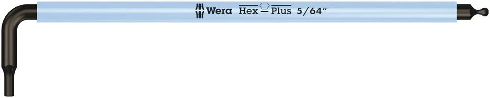 Wera 022630 5/64" x 101mm Hex + Ball End Hex L-key (Ice Blue) WERA