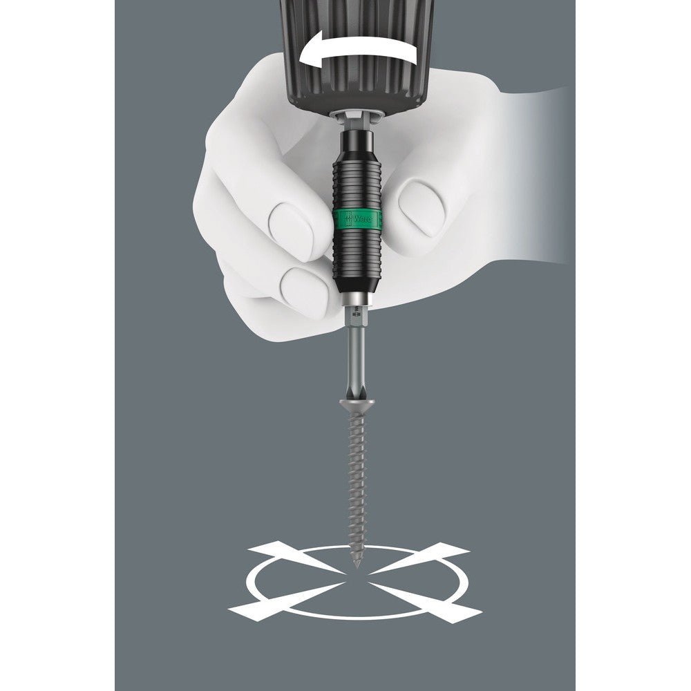 Wera 053923- 897/4 R Rapidaptor BiTorsion Universal Bit Holder - Wise Line Tools