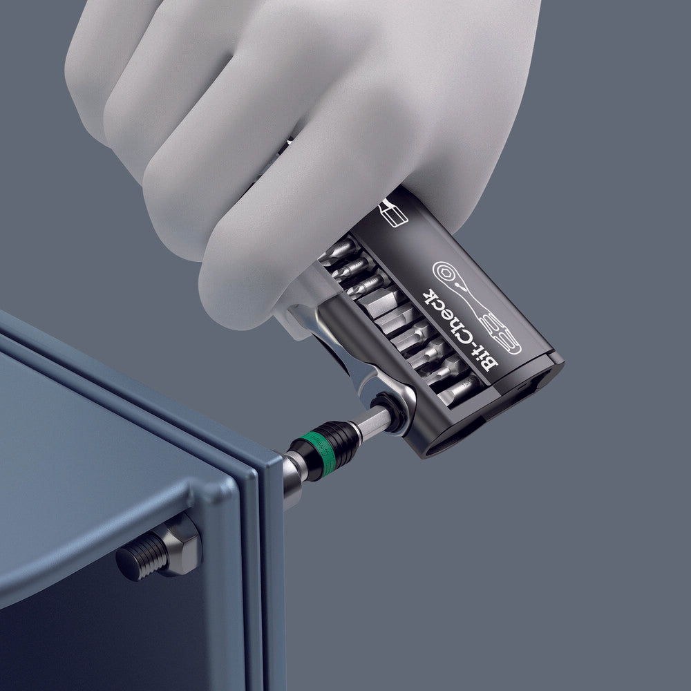 Wera 056490  -  Tool-Check Plus Bit Ratchet Set with Sockets - Metric - Wise Line Tools