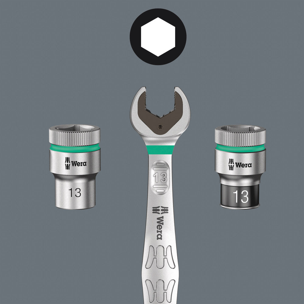 Wera 056490  -  Tool-Check Plus Bit Ratchet Set with Sockets - Metric - Wise Line Tools
