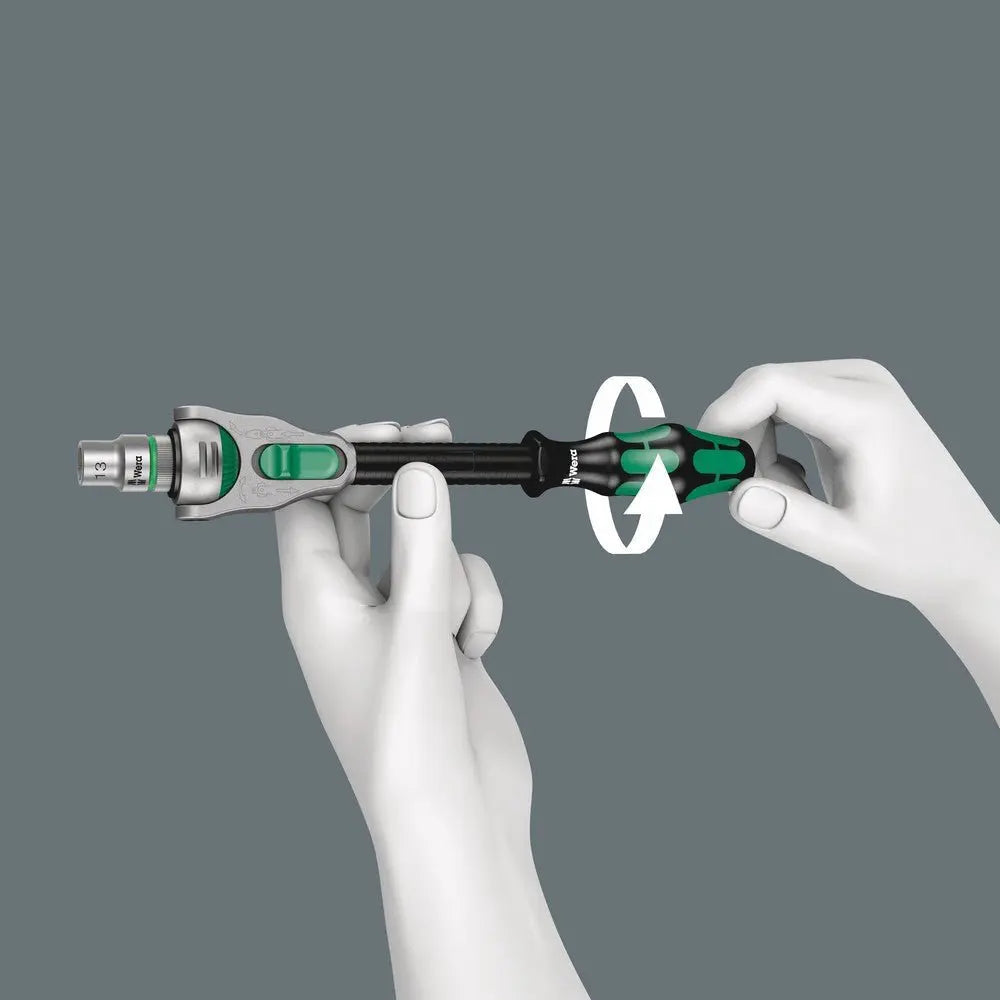 Wera 073261- 8000 B Zyklop Speed Ratchet with 3/8" drive