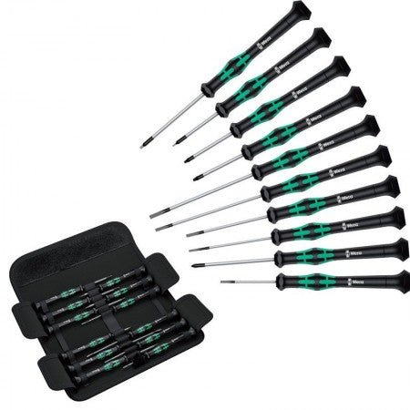 Wera 073675  -  Kraftform Micro 12 Universal Screwdriver Set - Wise Line Tools