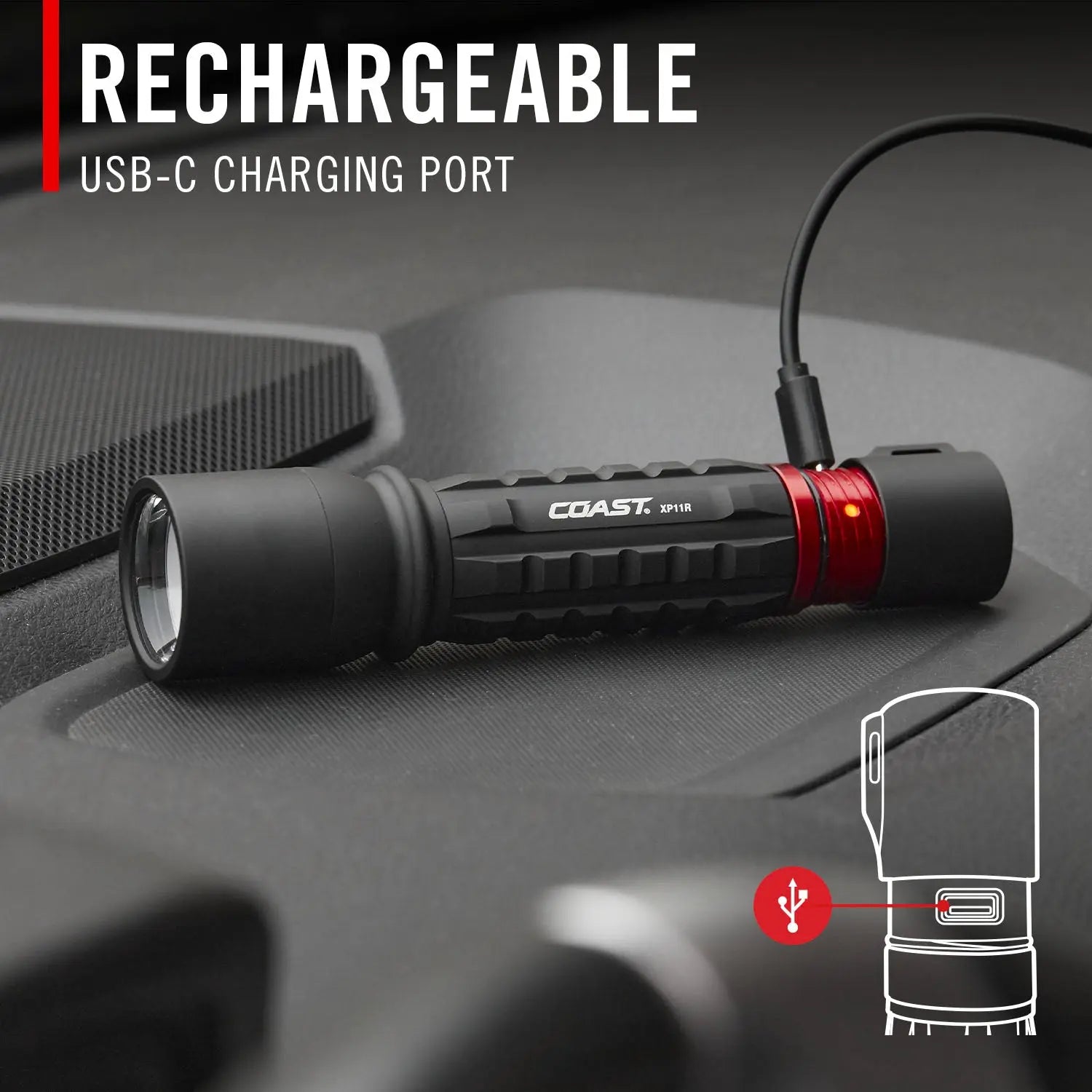 Coast 30322 - XP11R 3,000 Lumen Flashlight