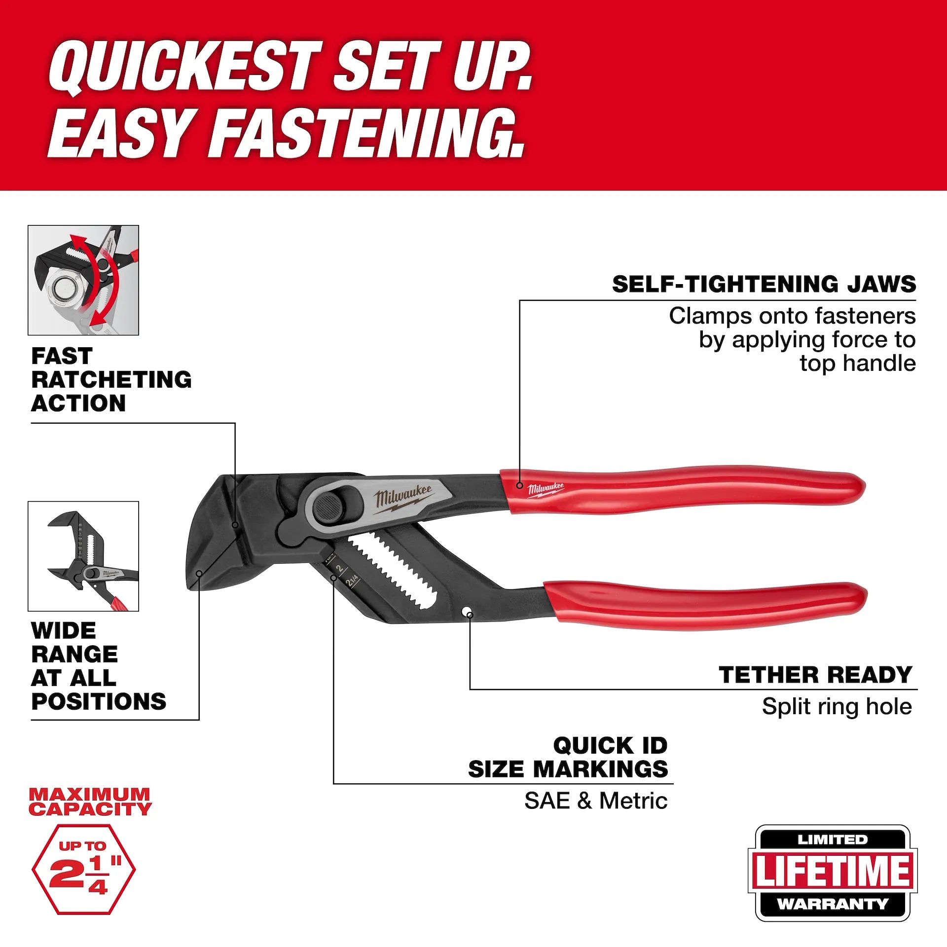 Milwaukee 48-22-6910 - 10" Pliers Wrench