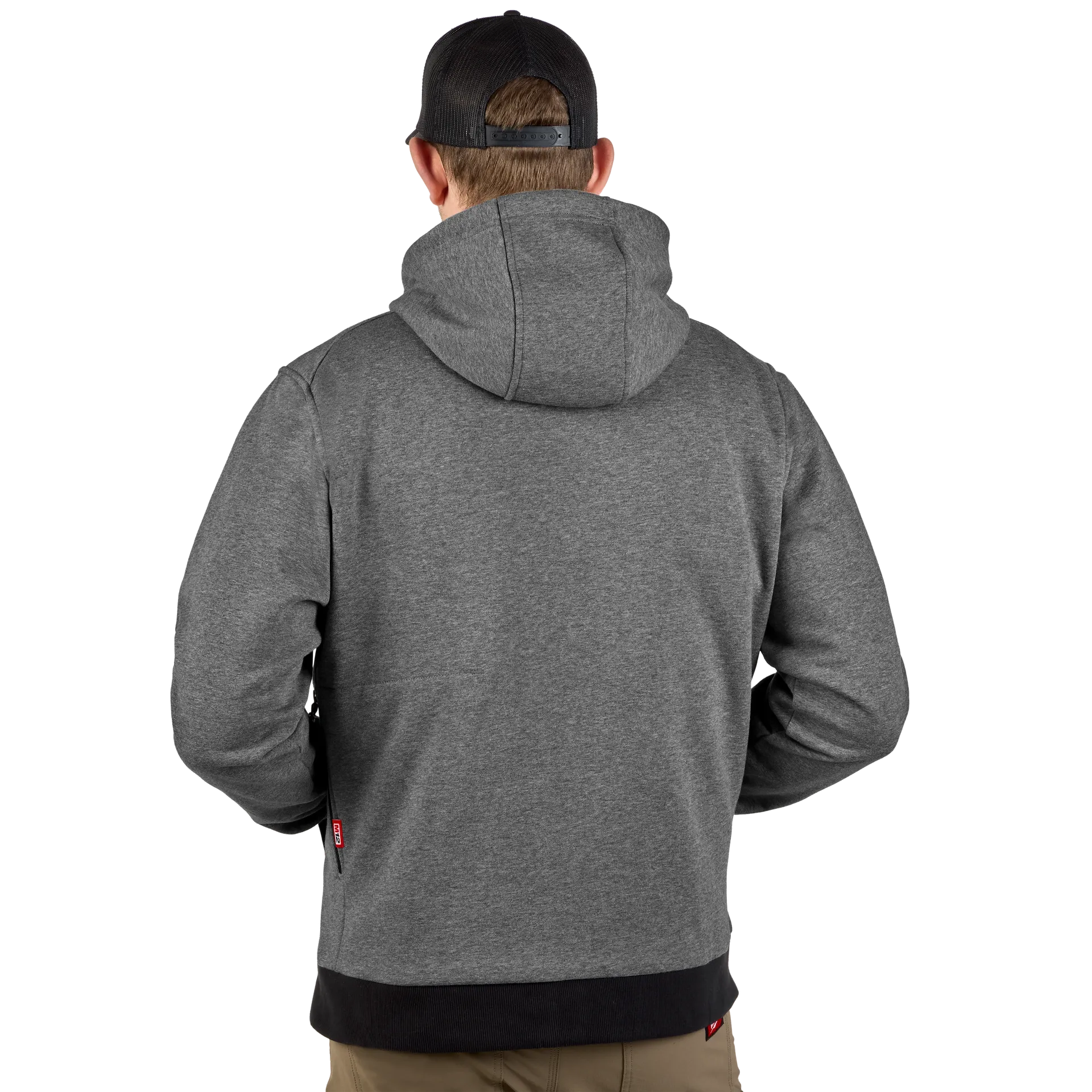 Milwaukee Men's Gray Heated Jacket Kit