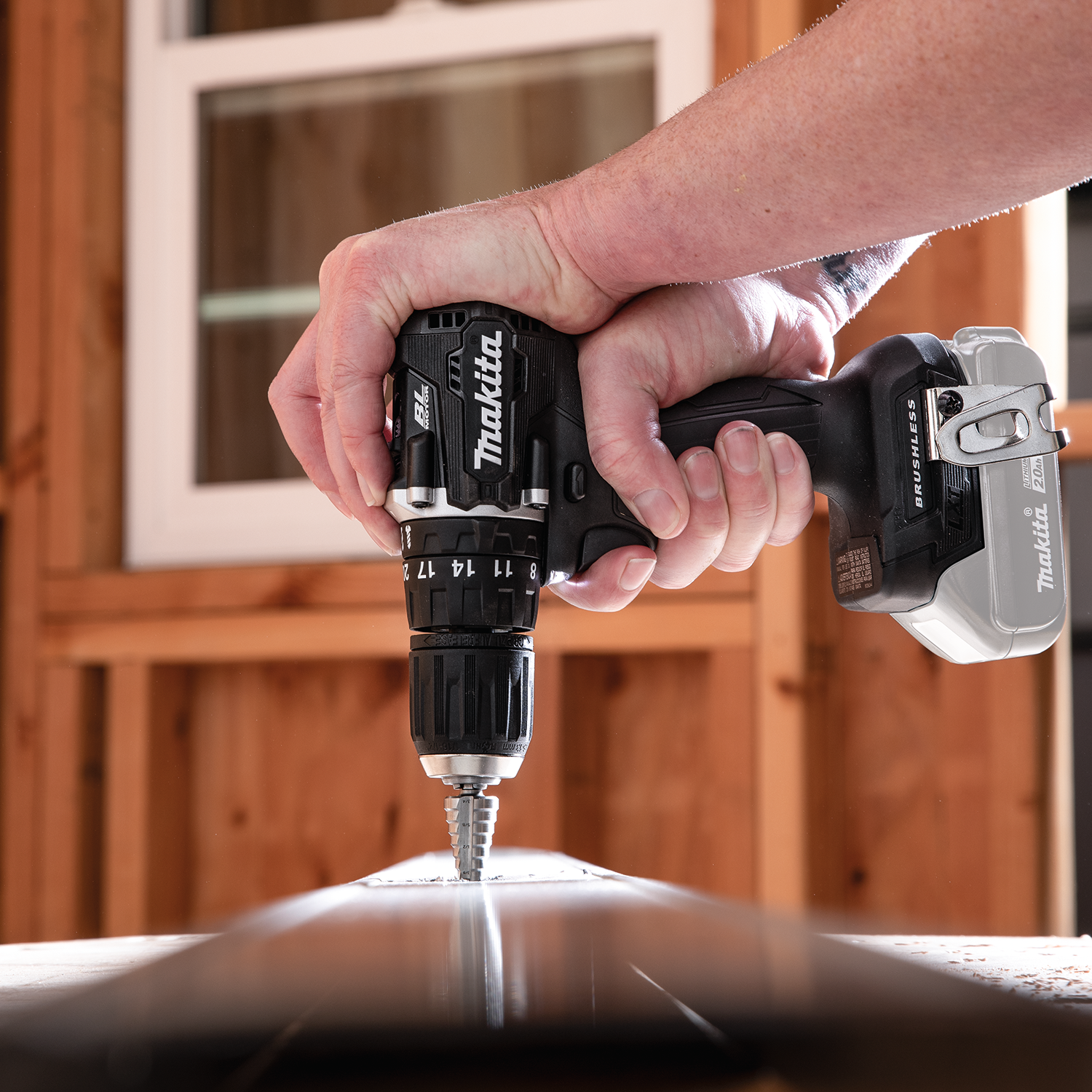 Makita XPH15ZB - 18V LXT® Lithium‑Ion Sub‑Compact Brushless Cordless 1/2" Hammer Driver‑Drill