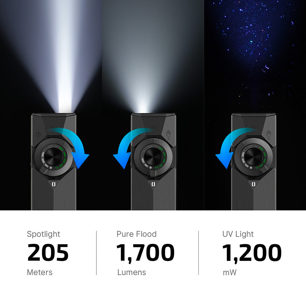 Olight ArkPro Ultra EDC Flashlight - Onyx Black