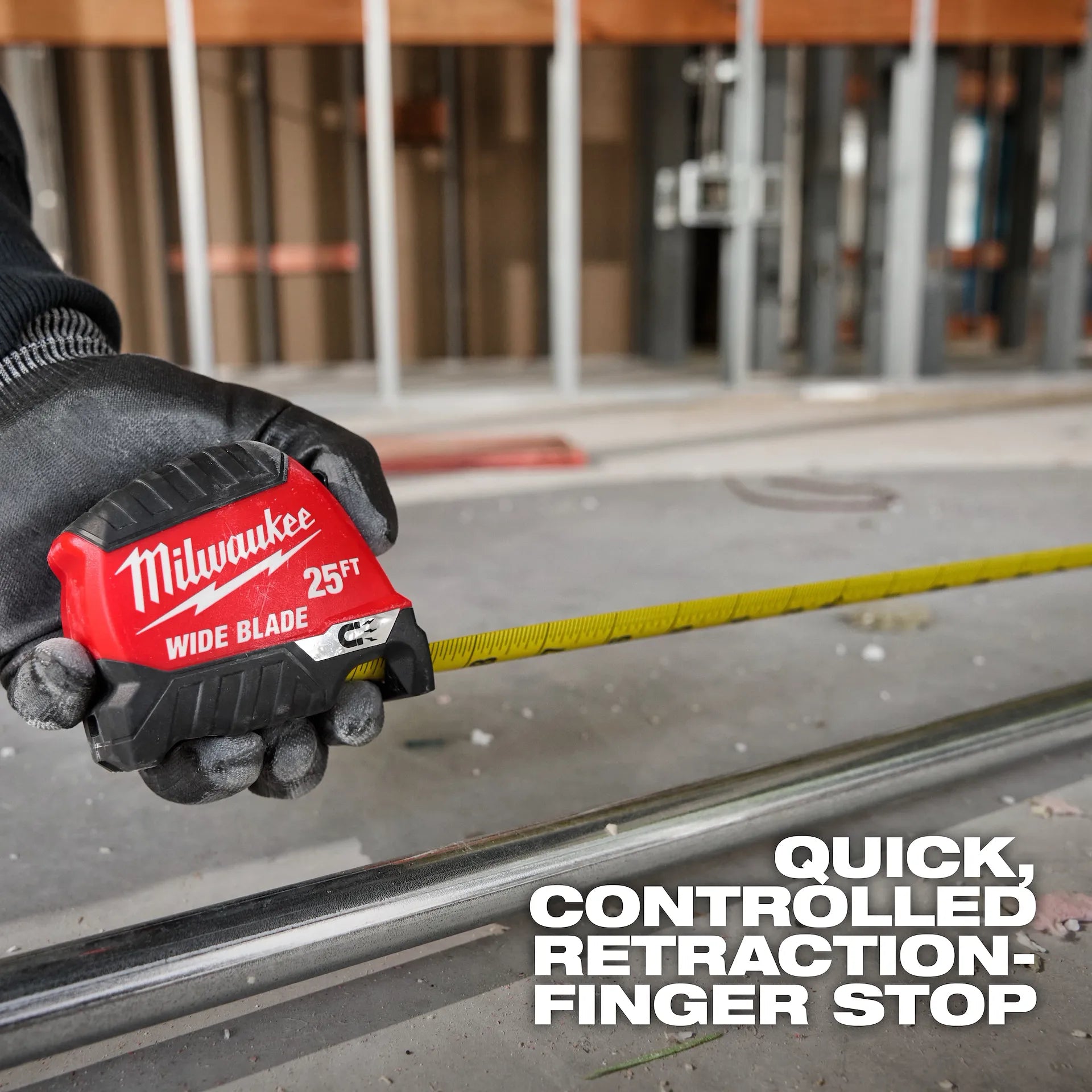 Milwaukee 48-22-1225M - 25ft Wide Blade Magnetic Tape Measure