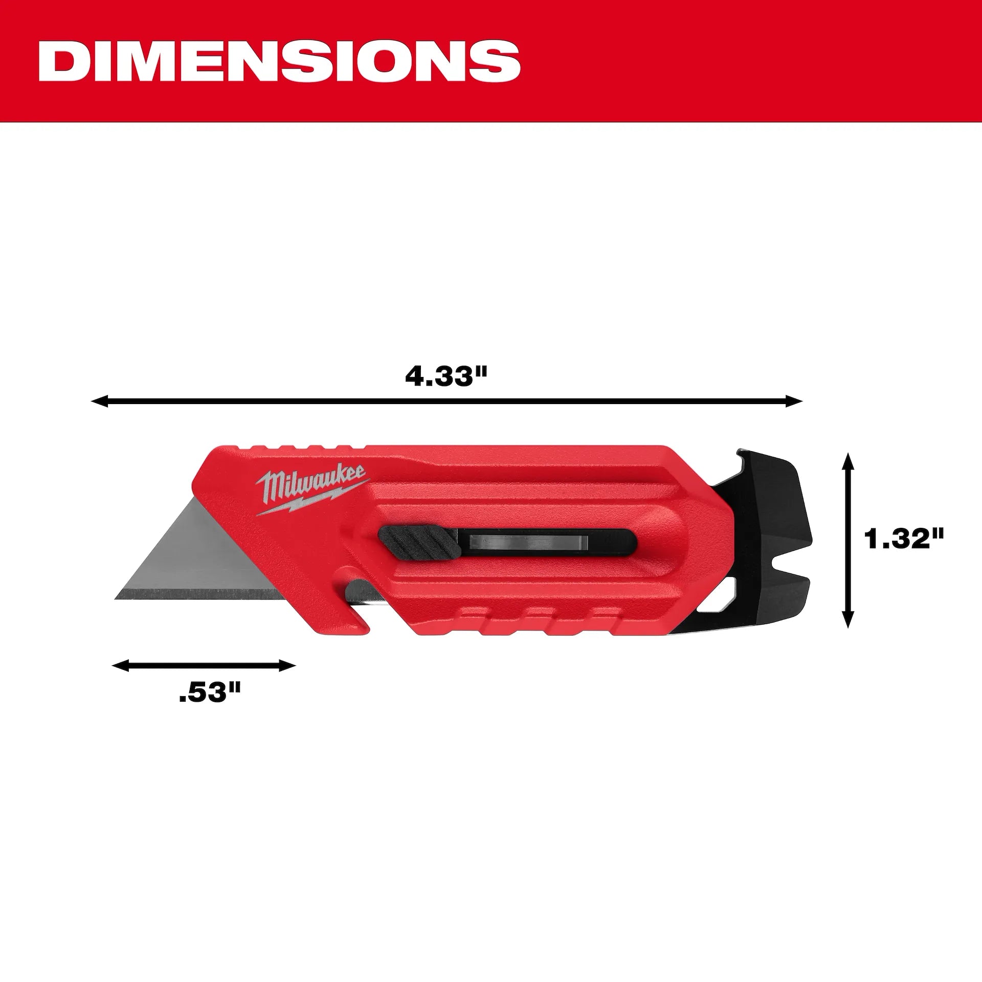 Milwaukee 48-22-1517 - Multi-Function Compact Utility Knife