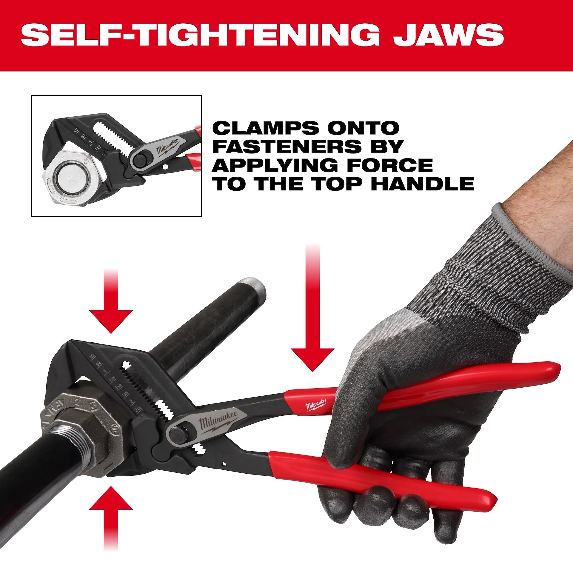 Milwaukee 48-22-6910 - 10" Pliers Wrench