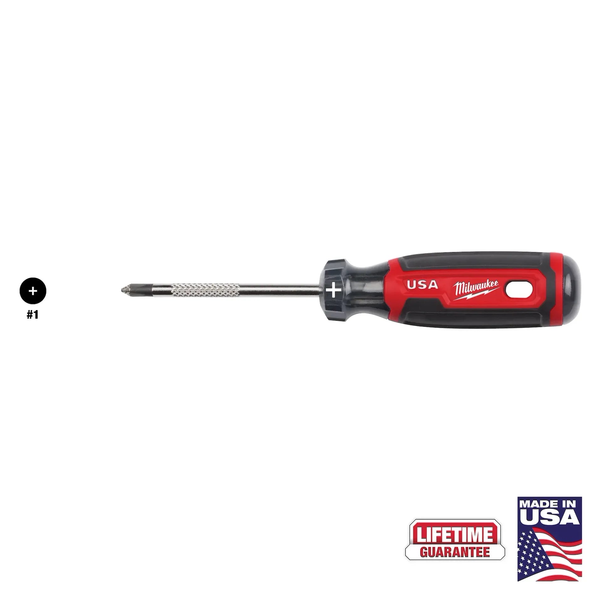 Milwaukee MT201 - #1 Phillips 3" Cushion Grip Screwdriver (USA)