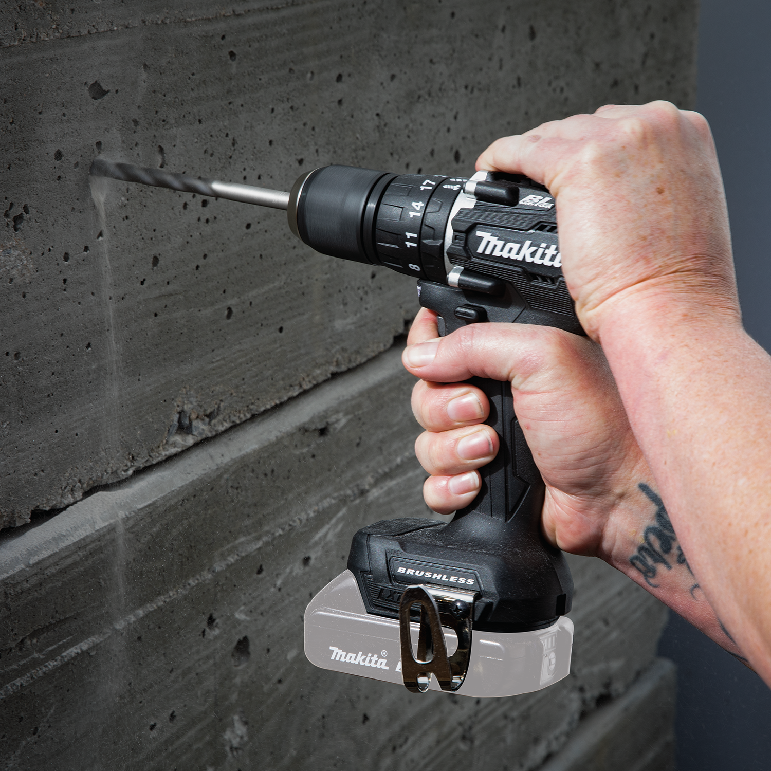 Makita XPH15ZB - 18V LXT® Lithium‑Ion Sub‑Compact Brushless Cordless 1/2" Hammer Driver‑Drill