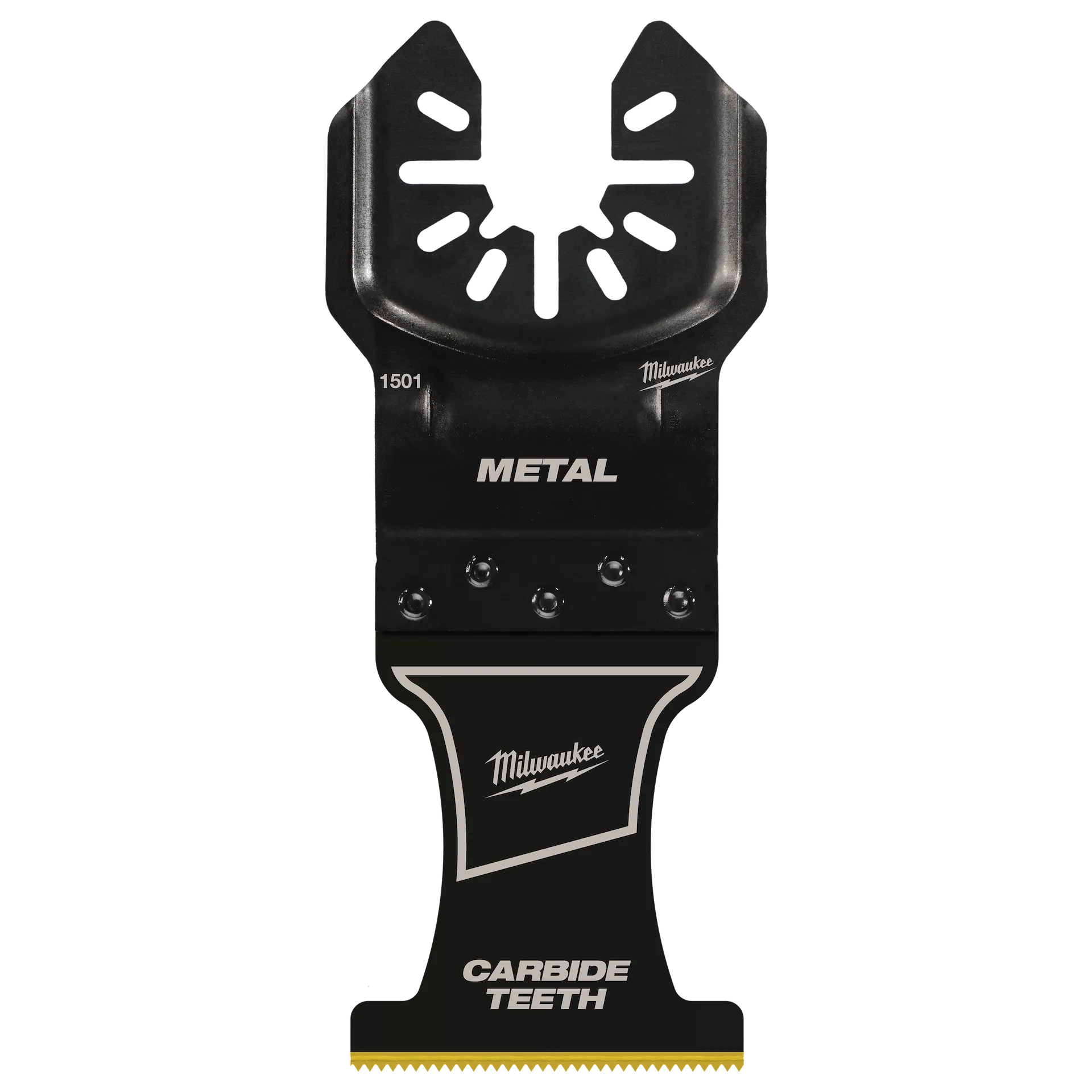 Milwaukee 49-25-1505 - 1-3/8" Carbide Teeth Metal Universal Fit Oscillating Multi-Tool Blades