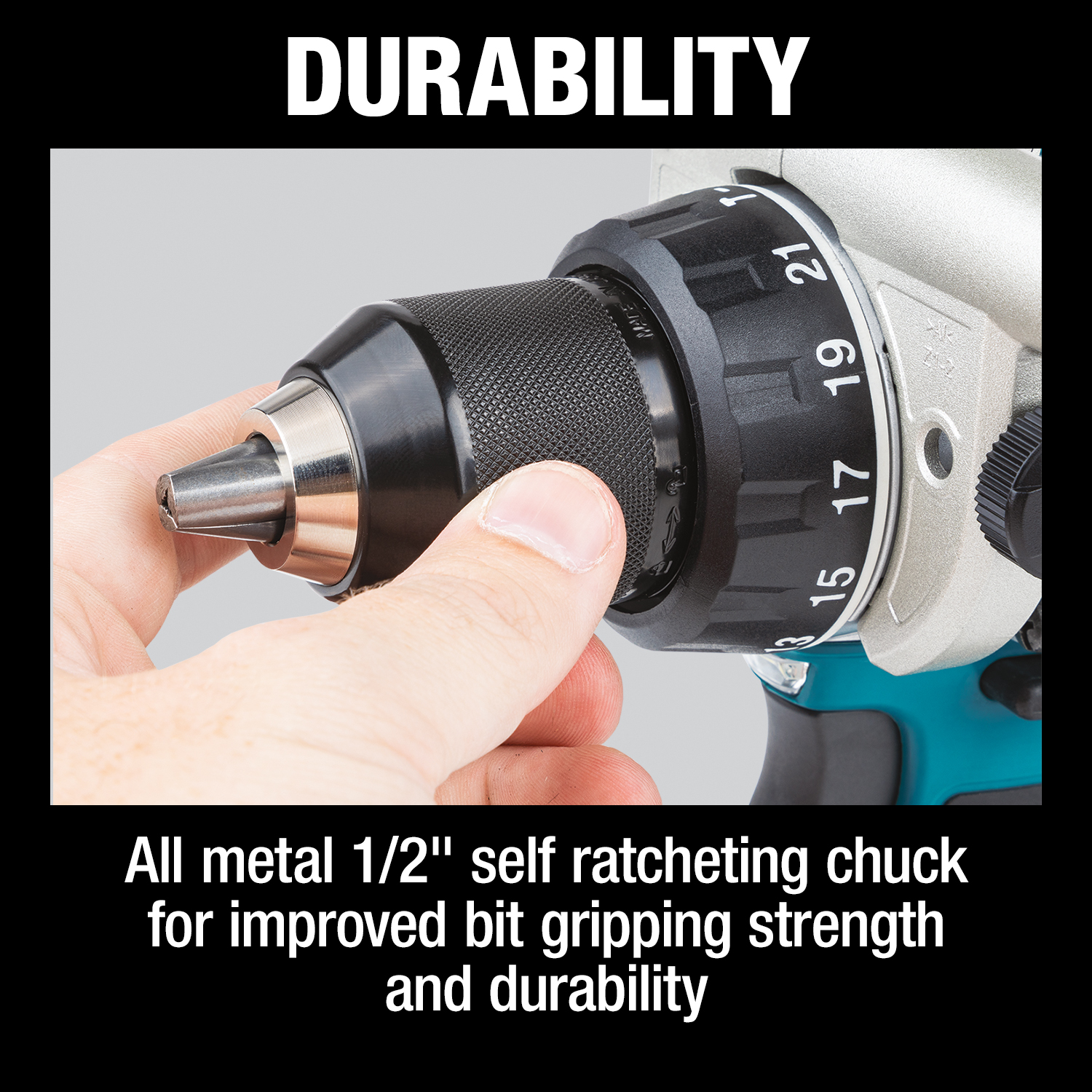 Makita XPH14Z - 18V LXT® Lithium‑Ion Brushless Cordless 1/2" Hammer Driver‑Drill