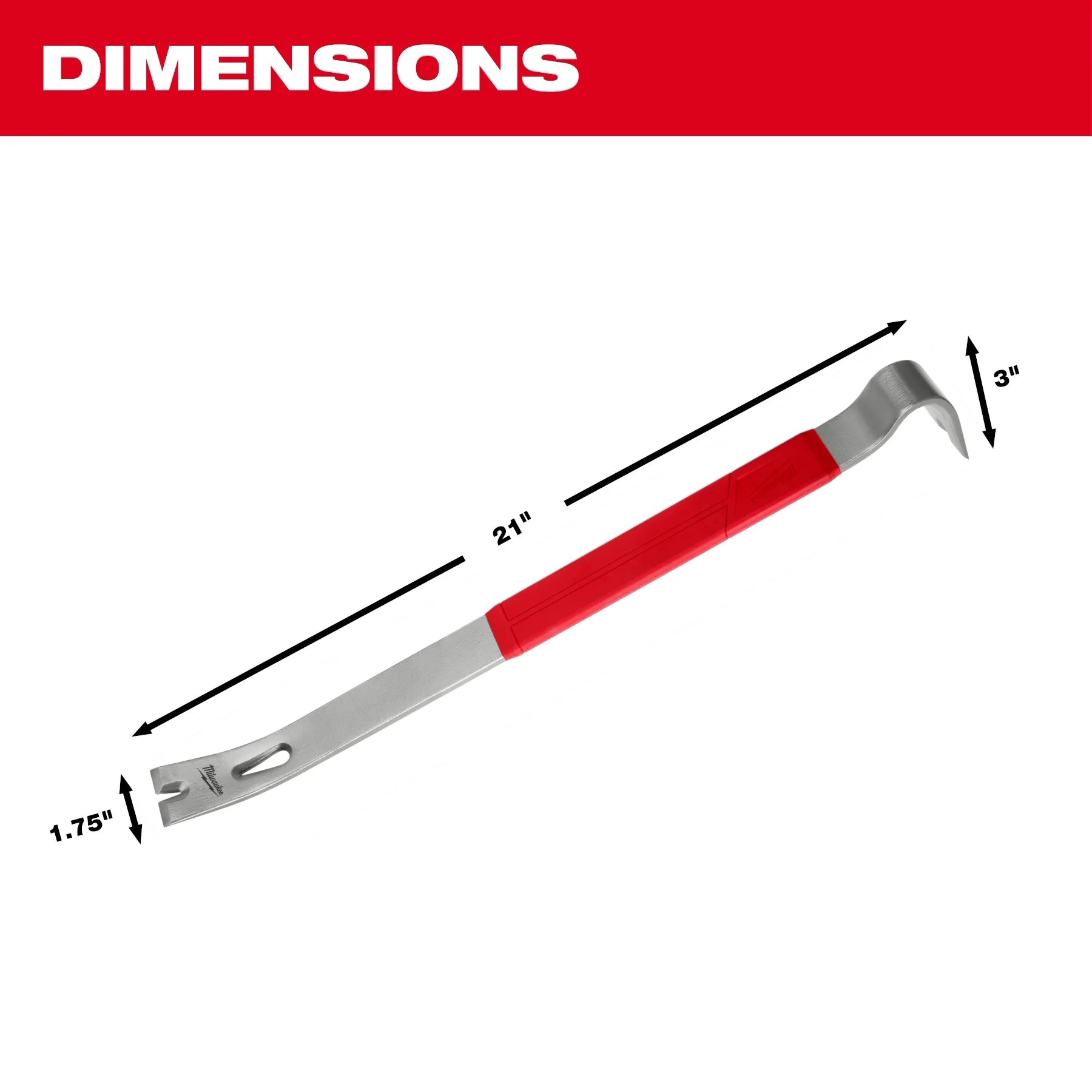 Milwaukee 48-22-9042 - 21" Pry Bar