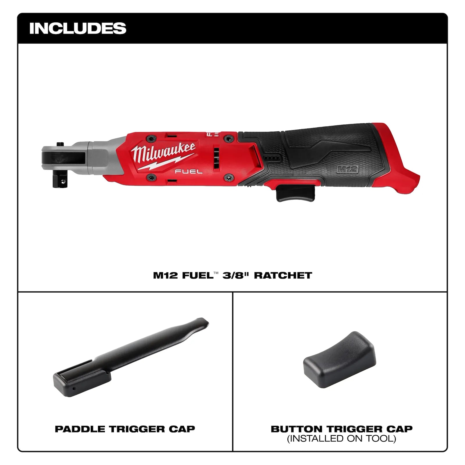 Milwaukee 3053-20 - M12 FUEL™ 3/8" Ratchet