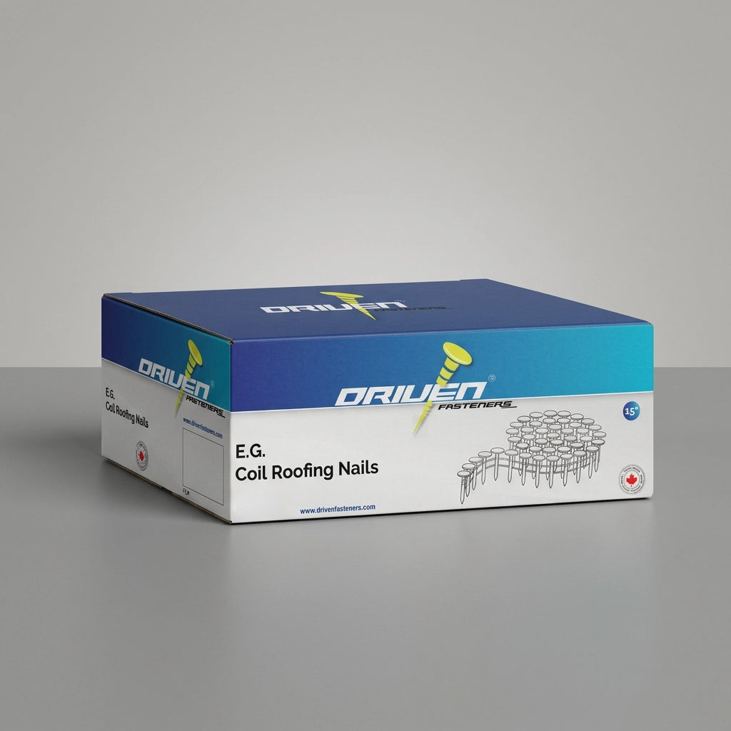 Driven 114CRN72M - 1-1/4" x 0.120" Coil Roofing Nails