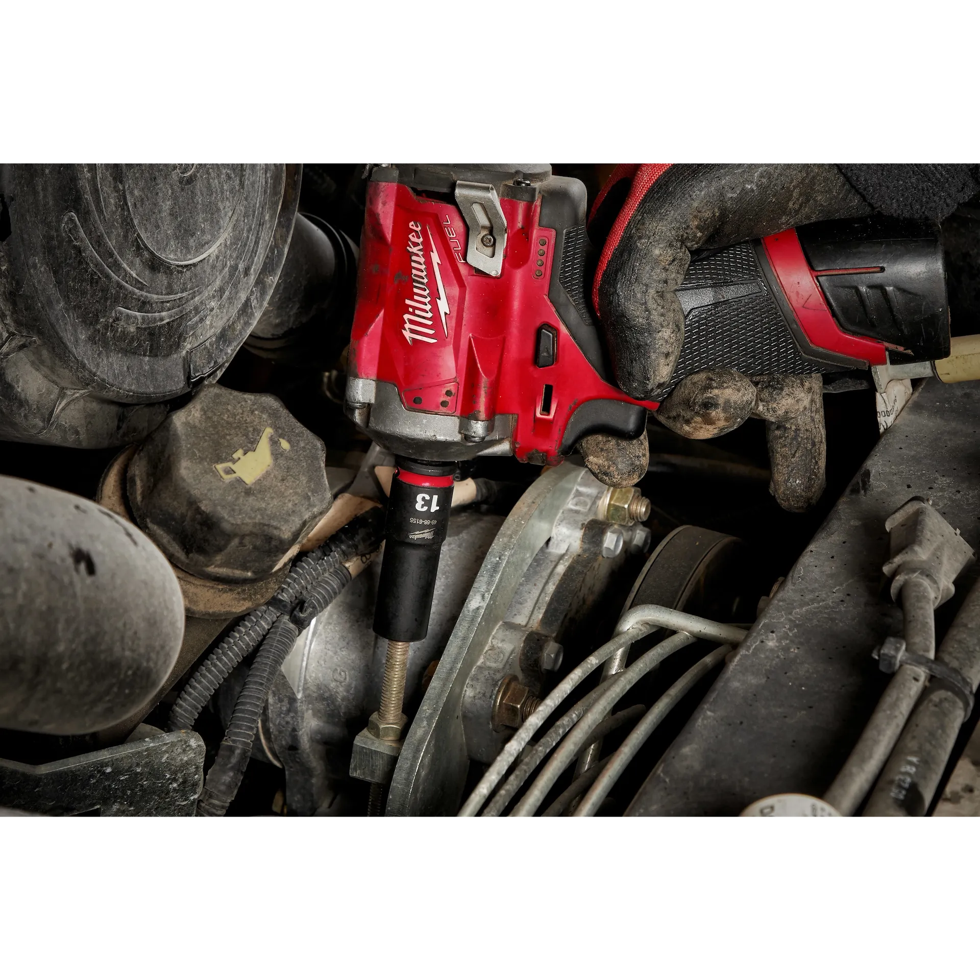 Milwaukee 49-66-7008 - 14PC SHOCKWAVE™ Impact Duty 3/8" Drive Metric Deep 6 Point Socket Set