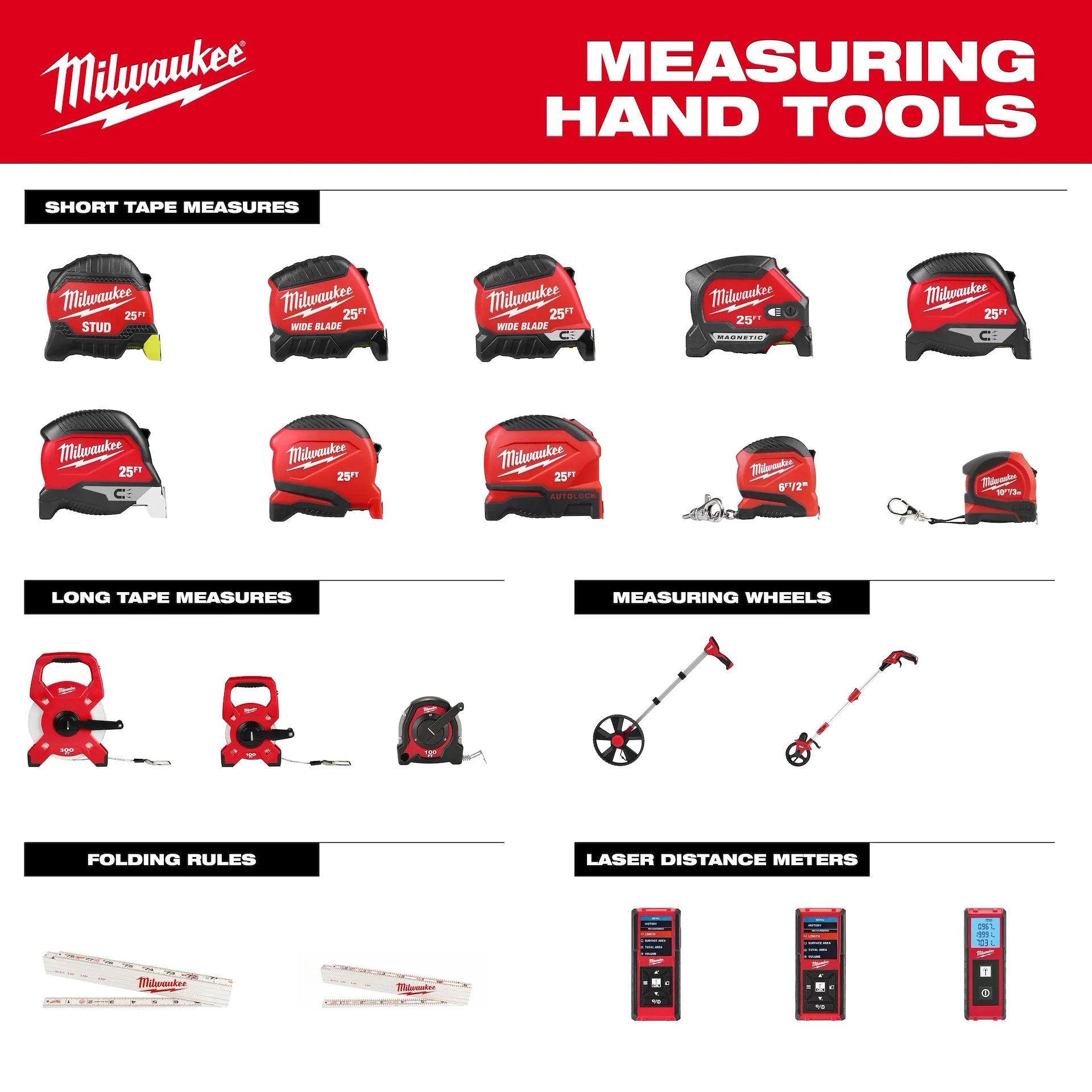 Milwaukee 48-22-1225M - 25ft Wide Blade Magnetic Tape Measure