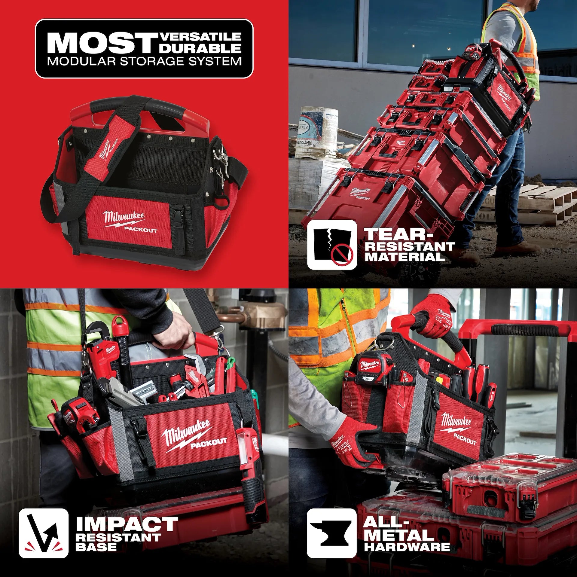 Milwaukee 48-22-8315 - 15" PACKOUT™ Tote