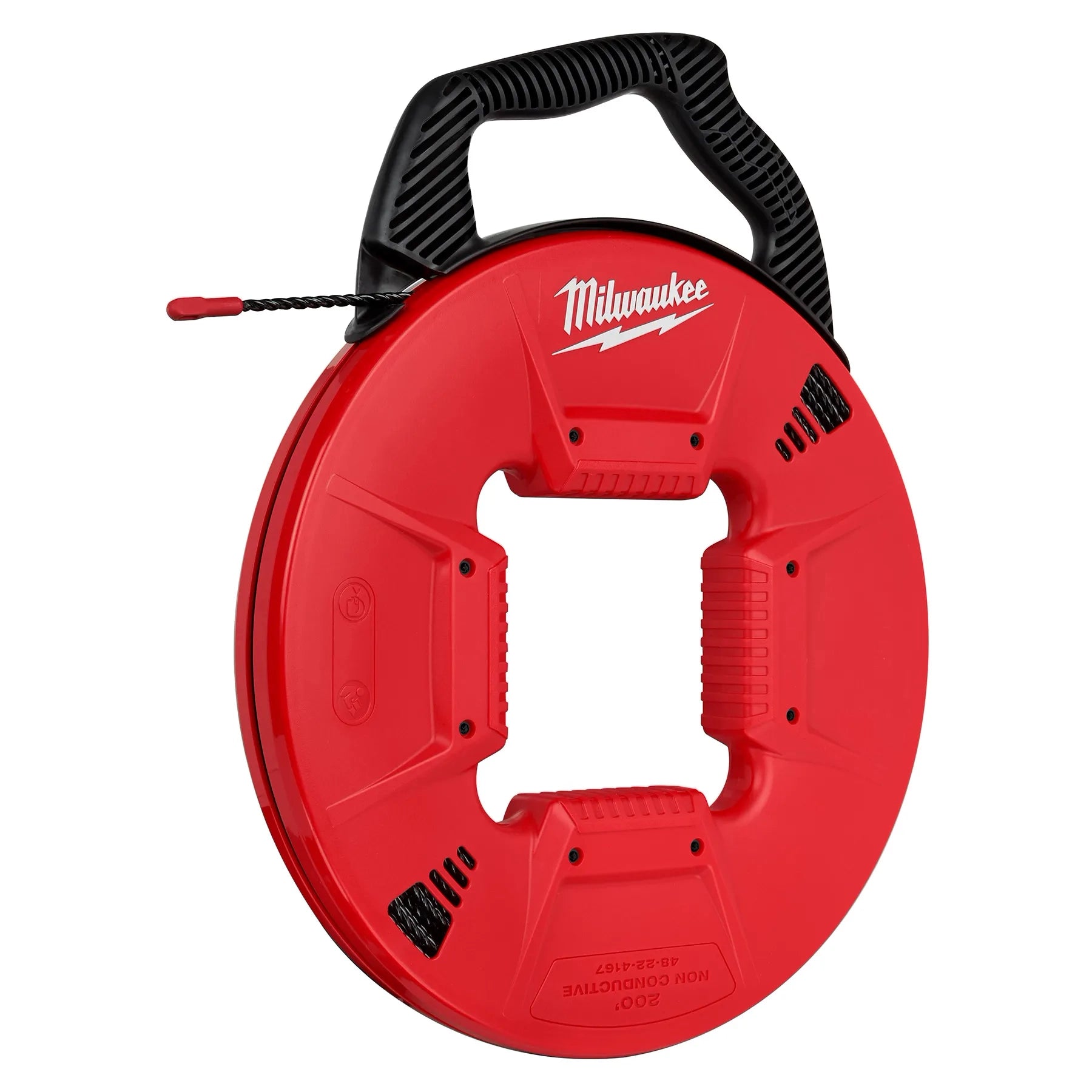 Milwaukee 48-22-4197 - 200' Polyester Fish Tape w/ Flexible Metal Leader