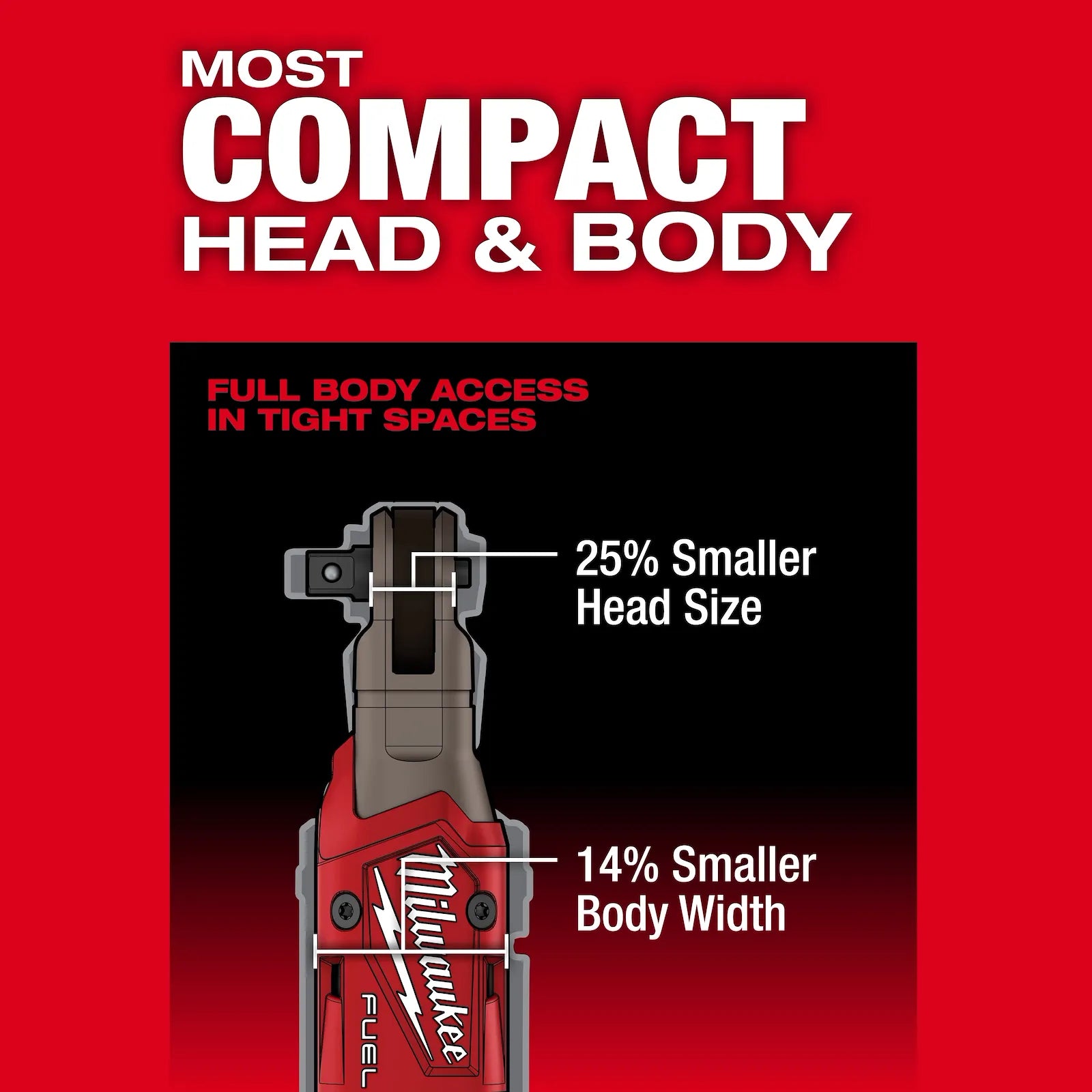 Milwaukee 3053-20 - M12 FUEL™ 3/8" Ratchet