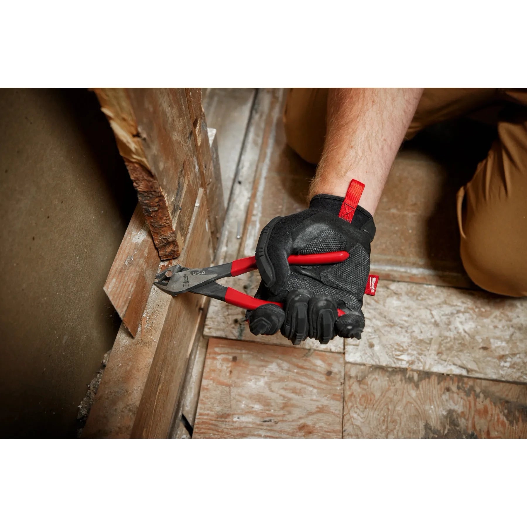 Milwaukee MT507 - 7" Diagonal Dipped Grip Cutting Pliers (USA)