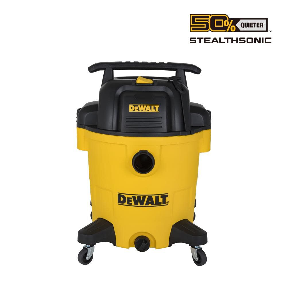 DEWALT DXV12P-QTA - 12 Gallon StealthSonic Wet/Dry Vacuum
