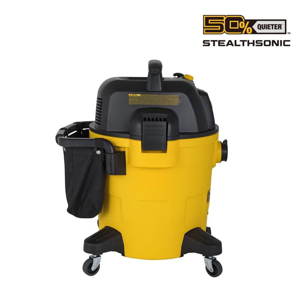DEWALT DXV12P-QTA - 12 Gallon StealthSonic Wet/Dry Vacuum