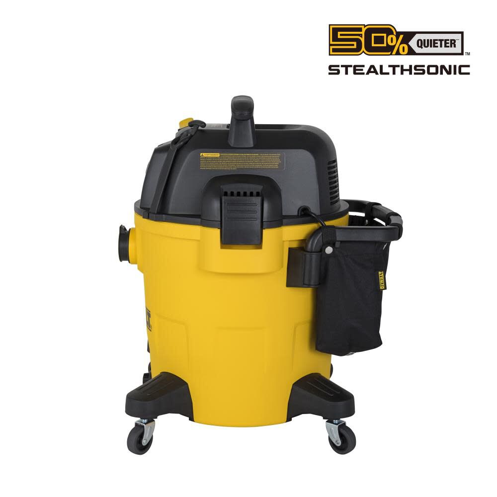 DEWALT DXV12P-QTA - 12 Gallon StealthSonic Wet/Dry Vacuum